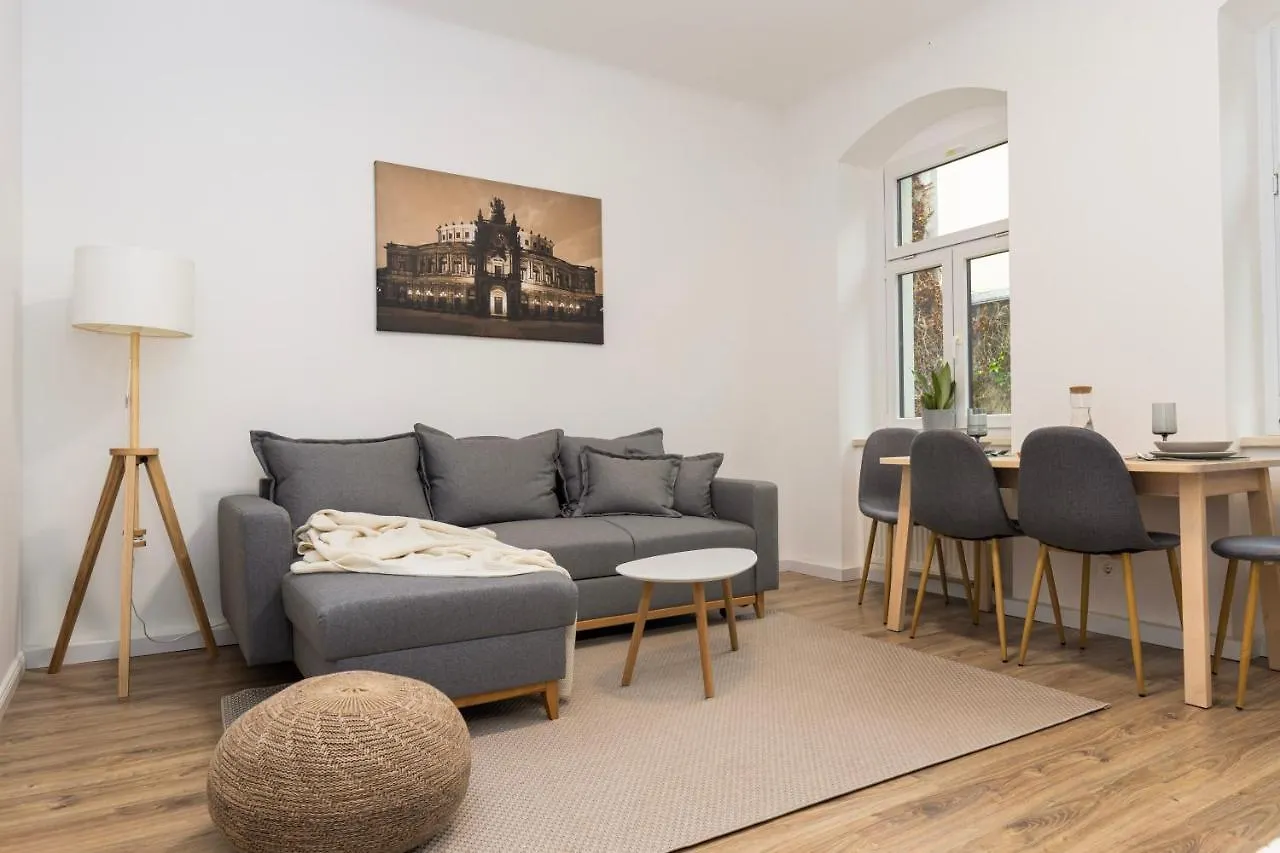 Design 2R Apartment Dresden Neustadt - Garten - Elbnahe - Airport 德国